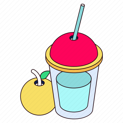 Drink, food, orange, glass, juice icon - Download on Iconfinder