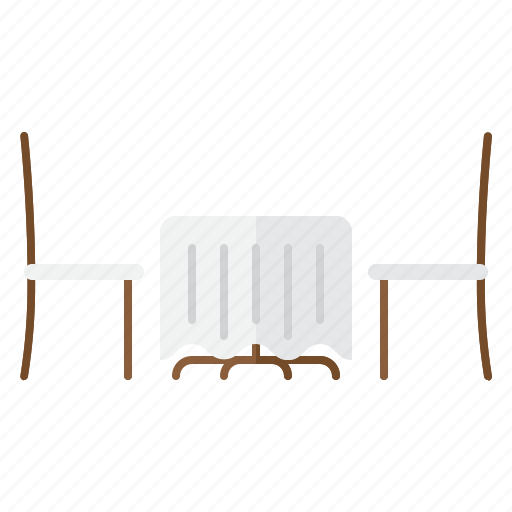Table, restaurant, and, chairs, cafe icon - Download on Iconfinder