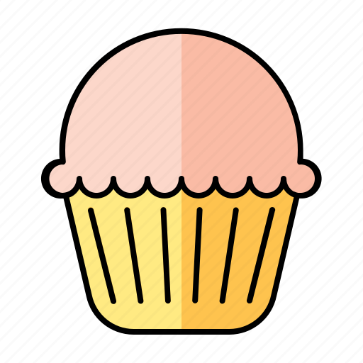 Cupcake, cake, dessert, dish, cafe, restaurant icon - Download on Iconfinder
