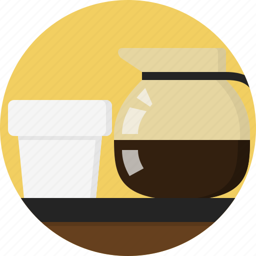 Black cafe, caffe, cap, coffee, pitcher icon - Download on Iconfinder