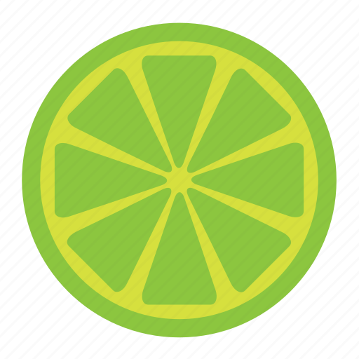Citrus, food, fruit, green, half, lemon, lime icon - Download on Iconfinder