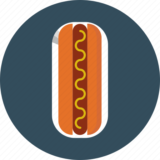 Sausage, hotdog, bread icon - Download on Iconfinder