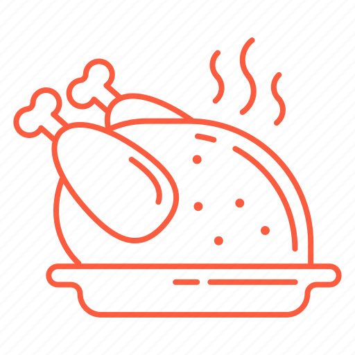 Cafe, chicken, food, kitchen, restaurant, turkey icon - Download on Iconfinder