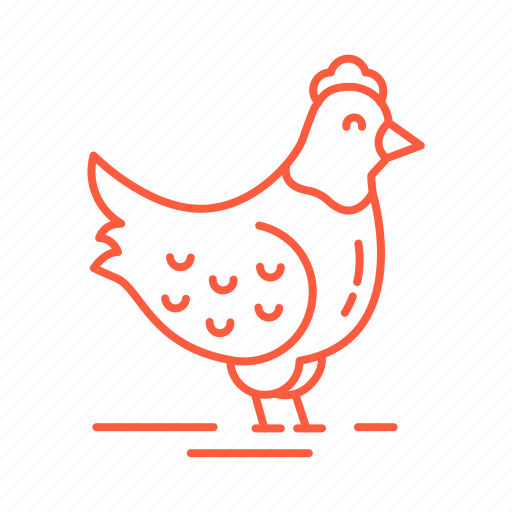 Bird, cafe, chicken, food, hen, restaurant icon - Download on Iconfinder