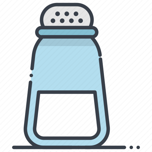 Cooking ingredient, salt, salt bottle, salt cellar, salt container icon - Download on Iconfinder