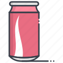 canned drink, cola, cola can, soda tin, tin pack