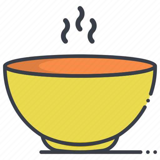 Hot soup, meal, soup, soup bowl, spoons icon - Download on Iconfinder