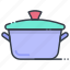 casserole, cooking pan, cookware, kitchen pot, saucepan 