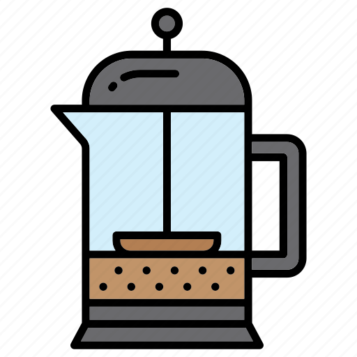 Coffee, french, press icon - Download on Iconfinder