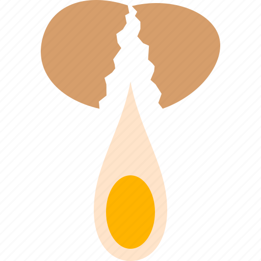 Breakfast, crack, cracked, cracking, egg, food, yolk icon - Download on Iconfinder