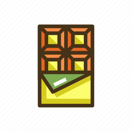 Choc, chocolate, chocolate bar icon - Download on Iconfinder