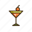 alcohol, cocktail 