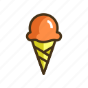 cream, ice, ice cream, ice cream cone