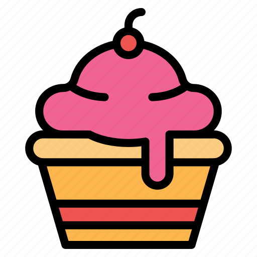 Food, filled, cupcake icon - Download on Iconfinder