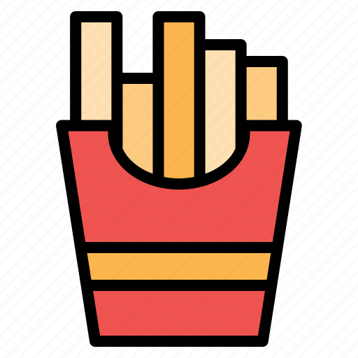 Food, filled, french, fries icon - Download on Iconfinder