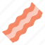 food, bacon 