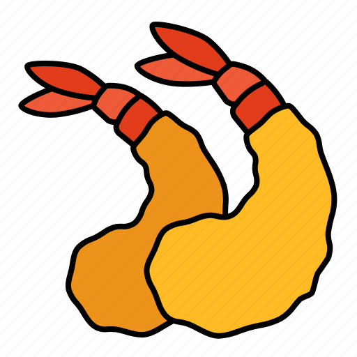 Fried, shrimp, food, cuisine, seafood, meal, prawn icon - Download on Iconfinder