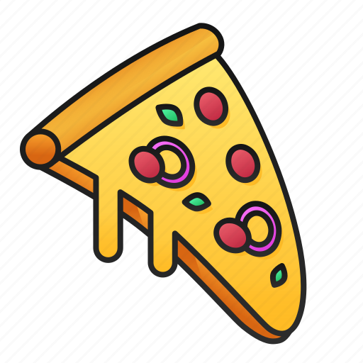 Pizza, meal, food, snack, fast, restaurant icon - Download on Iconfinder