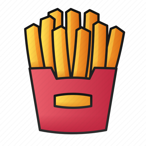 French, fries, potato, snack, meal, food, fast icon - Download on Iconfinder