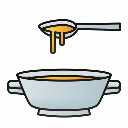 Soup, food, bowl, meal, lunch, spoon icon - Download on Iconfinder