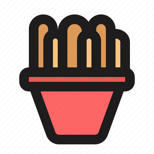 Food, fast, potato, chips, crispy icon - Download on Iconfinder