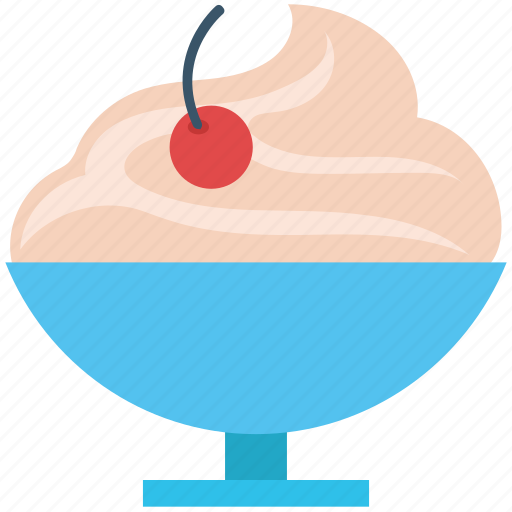 Dessert, food, frozen dessert, frozen yogurt, icecream, sweet icon - Download on Iconfinder