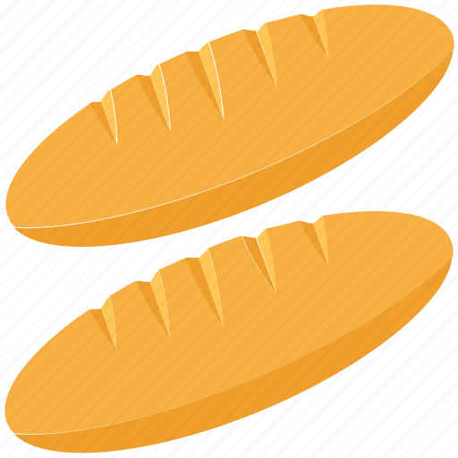 Baguette, bakery food, breakfast, food, french bread icon - Download on Iconfinder