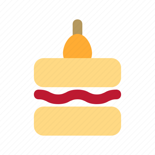 Cafe, food, restaurant, tart icon - Download on Iconfinder