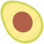 alligator pear, avocado, food, fruit, half avocado, healthy food 