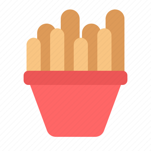 Food, fast, potato, chips, crispy icon - Download on Iconfinder