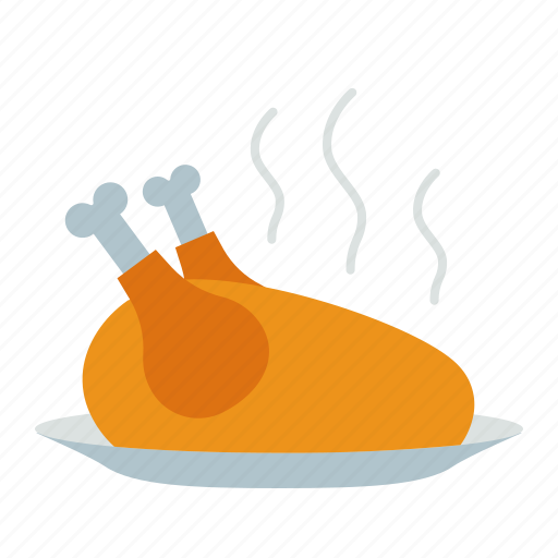 Chicken, roasted, food, meat, dinner icon - Download on Iconfinder