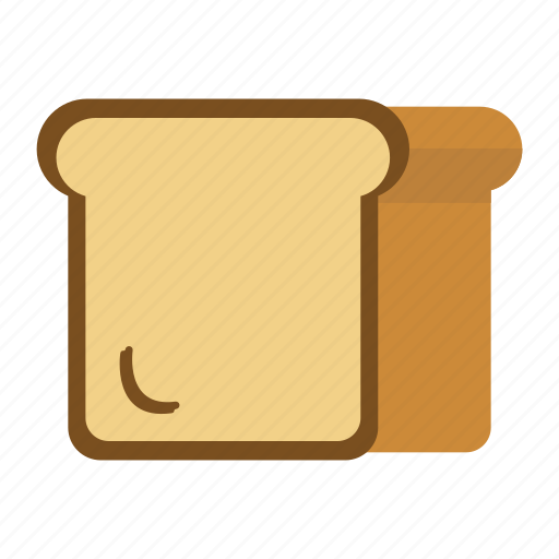 Bread, drinknatural, food, slice icon - Download on Iconfinder