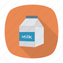 bottle, milk, pack, packet