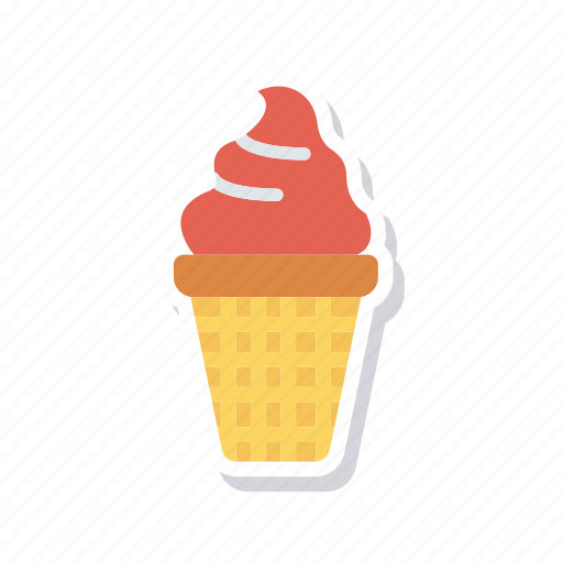 Cone, cream, ice, muffin icon - Download on Iconfinder