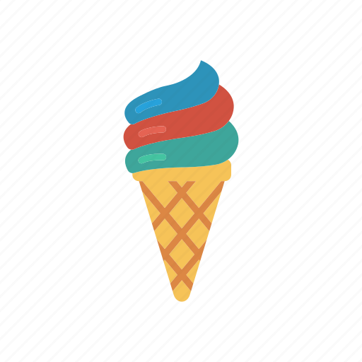 Cone, cream, dessert, ice icon - Download on Iconfinder