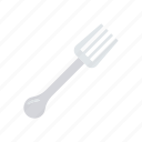 fork, spatula, spoon, utensil
