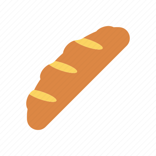 Bakery, bread, long, muffin icon - Download on Iconfinder