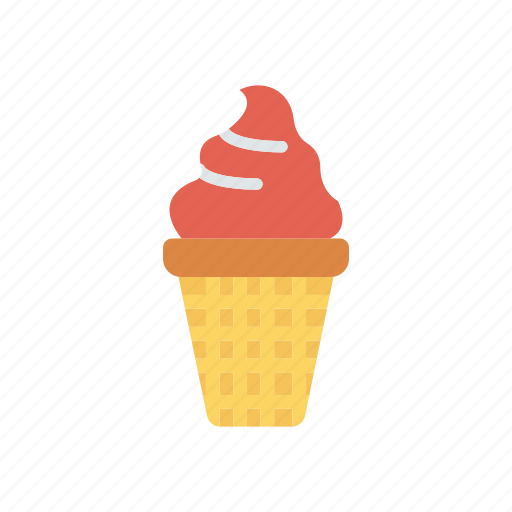 Cone, cream, ice, muffin icon - Download on Iconfinder