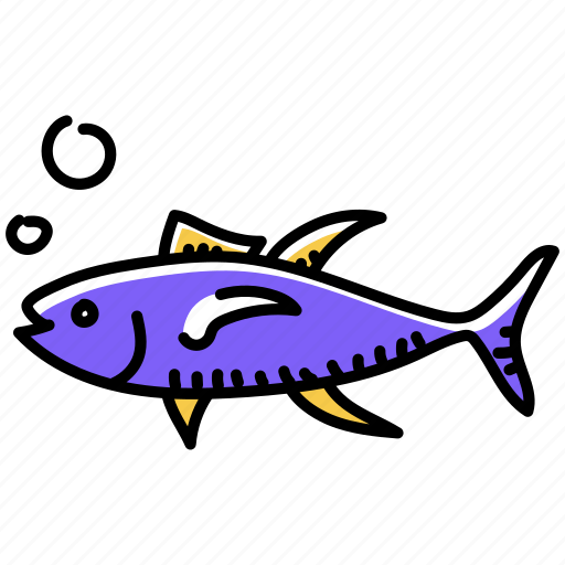 Fish, tuna, albacore, bluefin, tuna fish icon - Download on Iconfinder