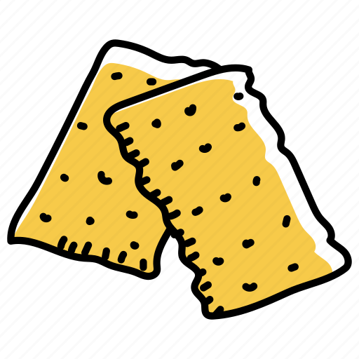Snacks, crackers, refreshments, bakery item, biscuits icon - Download on Iconfinder