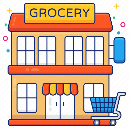 Grocery shop, grocery store, marketplace, outlet, commerce icon - Download on Iconfinder