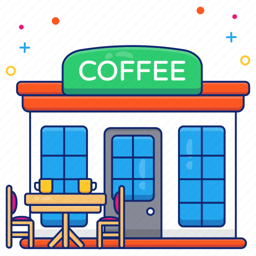 Coffee shop, cafe, coffee store, coffee bar, coffeehouse icon - Download on Iconfinder