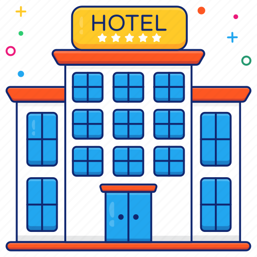 Hotel, architecture, real estate, property, commercial building icon - Download on Iconfinder