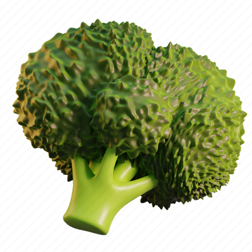 Broccoli, vegetarian, cooking, vegetable, cauliflower, cabbage 3D illustration - Download on Iconfinder