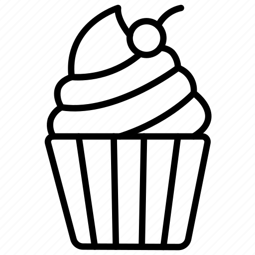 Cupcake, bakery, pastry, dessert, sugar icon - Download on Iconfinder
