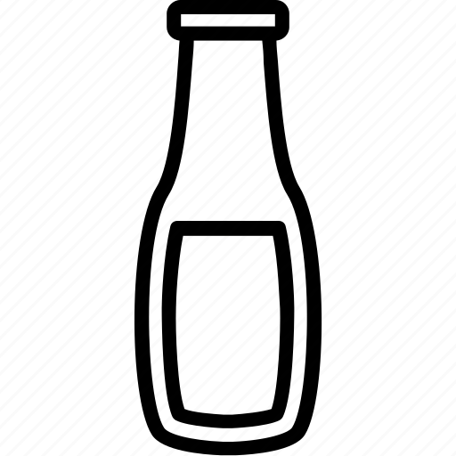 Bottle, food, hot, line, sauce, spicy icon - Download on Iconfinder