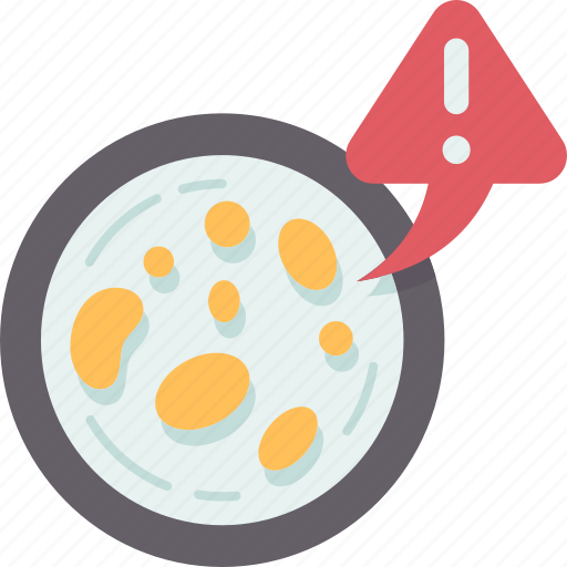 Food, contaminated, bacterial, unclean, safety icon - Download on Iconfinder