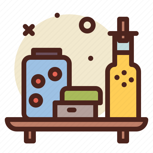 Shelf, preservation, preserve, kitchen icon - Download on Iconfinder