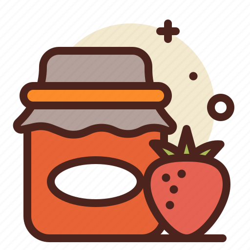 Strawberry, jam, preservation, preserve, kitchen icon - Download on Iconfinder