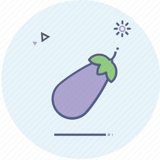 Bringel, vegi, eggplant, food, fresh, health, vegetable icon icon - Download on Iconfinder